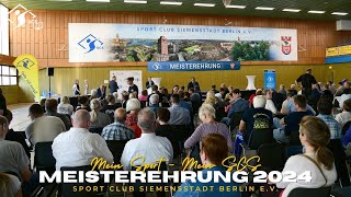 Meisterehrung 2024 im SC Siemensstadt  Livestream [upl. by Accire]