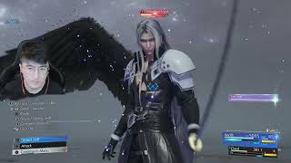 Final Fantasy VII Rebirth  Sephiroth Boss Fight Hard Mode [upl. by Hoseia]