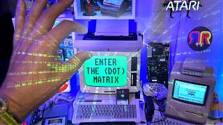 Will It Work Again Dot Matrix Printer Repair Amstrad PCW  📹qb  Retro Recipes [upl. by Skutchan]