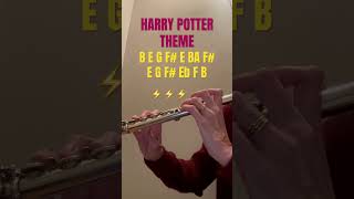 Harry Potter Theme on flute flute [upl. by Harrod]