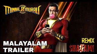 Minnal Murali Malayalam Trailer Remix Shazam Movie  Fan Made Mix  AJ Edits [upl. by Yellac]