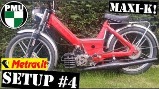 Maxi K SETUP 74cc Metrakit mit P2M2M Motor [upl. by Ferd]