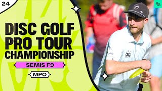 2024 Disc Golf Pro Tour Championship  MPO R3F9  Wysocki Buhr Robinson Robinson  JomezPro [upl. by Inihor]