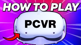 How to play PCVR on Quest 2 with Airlink Virtual Desktop and Oculus Link [upl. by Esteban]