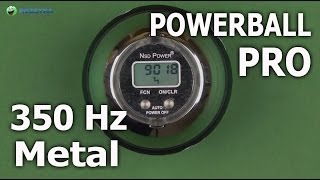 Демонстрация Powerball 350Hz Metal Pro [upl. by Nnylorac]