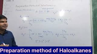 Preparation method of Haloalkanes From AlcoholsAlkanesAlkene amp Halogen Exchange method intext 65 [upl. by Aronson991]