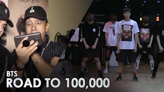 BTS  NO  DANCE PRACTICE  REACTION VIDEO RoadTo100K [upl. by Rednal]