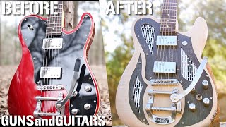 Build your DREAM GUITAR from a factory guitar Schecter PT Fastback remodel [upl. by Lydie308]