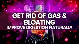 Improve Digestion Naturally  Get Rid Of Gas and Bloating  Constipation Relief Sounds  528 Hz [upl. by Solegnave]