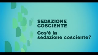 La sedazione cosciente in odontoiatria e chirurgia implantare [upl. by Adnuhs344]