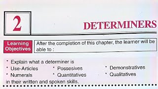 Determiners  All exercises 1 to 35 Solved  Class 11 and 12  English Grammar  PSEB English [upl. by Renmus]