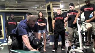 Dorian Yates quotBlood amp Gutsquot Training Seminar by Muscle Insider [upl. by Hildebrandt]