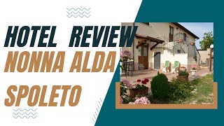 quotCharming Stay at Holiday Home Nonna Alda  Spoleto Hotel Reviewquot [upl. by Ahtiuqal437]