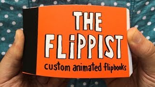 The Flippist custom handdrawn animated flipbooks [upl. by Cherise]