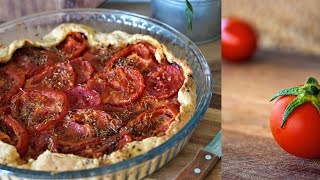 TARTE A LA TOMATE MOUTARDE et SA PÂTE MAISON [upl. by Macdonald923]