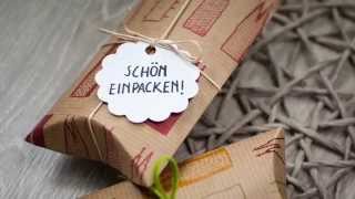 PillowBox selber machen DIY  schöneinpacken [upl. by Yespmed924]