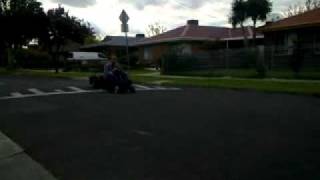 home made electric gokart wheelstand pt2mpg [upl. by Alisa]