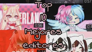 Top 10 Mejores editores Gacha life Descripción 2 [upl. by Aikas407]