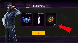 INICIA SESIÓN HOY PARA CONSEGUIR LOS TOKEN Y EL EMOTE BUG GRATIS en FREE FIRE LATAM [upl. by Weinstein]