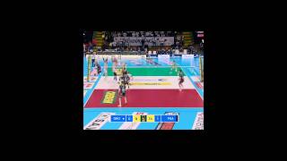 B5 Tim Yuki Ishikawa Perugia Vs Grottazzolina 🇮🇹Italian Volleyball Superlega 20242025 volleyball [upl. by Ayotna]