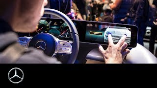 MercedesBenz User Experience Revolution in the Cockpit  CES 2018 [upl. by Godding775]