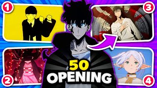 GUESS THE ANIME OPENING BY 4 PICTURES 📸🎵 Hard  Super Easy 🔥 [upl. by Scopp]