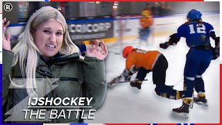 IEDEREEN BEUKT EROP LOS💥  The Battle ijshockey  Zappsport [upl. by Honeyman]