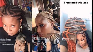 What I ORDERED vs what I got  I Went to a LOCAL NIGERIAN SALON Look at what they did to me 😭 [upl. by Darcee]