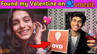 Proposing My Valentine on Omegle To Real Life 😍 [upl. by Etiragram]