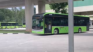 TTS SG4007T On Training At Bukit Batok Interchange Part 2 [upl. by Adnyleb]