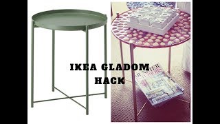 IKEA HACK  DIY Gladom Coffee Table [upl. by Petronille243]