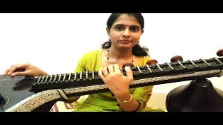 Jimikki Kammal  Mohanlal Dance Song  Veena Cover  Dhanya Ratheesh [upl. by Carrillo]