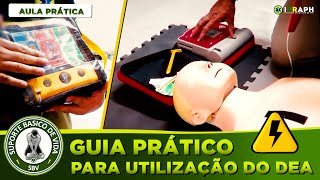 Passo a Passo do Uso do DEA Desfibrilador Externo Automático Diferentes Modelos  Aula Prática [upl. by Winstonn]