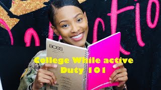 Military Monday College While Active Duty Tuition Assistance Step By Step How to enroll for Class [upl. by Elmajian]