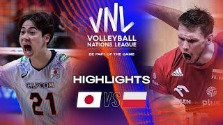 🇯🇵 JPN vs 🇵🇱 POL  Highlights Week 3  Mens VNL 2023 [upl. by Temirf709]