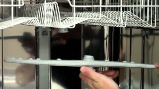 How to clean and replace Dishwasher Spray Arms [upl. by Nyrehtac]