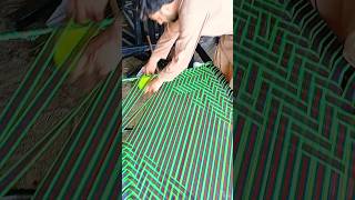 Cot Weaving Skills  Creative Work of Art shorts [upl. by Laeira]