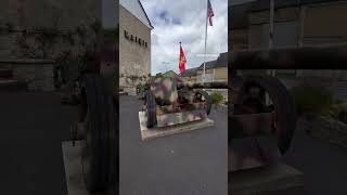 Close up walkaround of WW2 German ‘tank killer’ 75mm Pak40 gun in Normandy dday dday80 history [upl. by Nnaaras43]