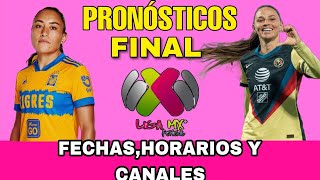 FINAL LIGA MX FEMENIL CLAUSURA 2024 FECHAS HORARIOS Y CANALES [upl. by Mcculloch]