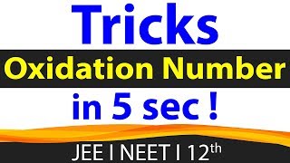 Tricks to find oxidation state  Redox Reactions  Class 11 chemistry  Narendra Sir IITB 2003 [upl. by Neyr]