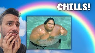 First Time Hearing Israel quotIZquot Kamakawiwoʻole  Somewhere over the Rainbow REACTION [upl. by Carlyn660]