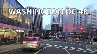 Washington DC 4K  Sunset Drive [upl. by Hedveh]