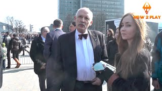 Janusz KorwinMikke o grach komputerowych oraz esporcie  Wywiad podczas IEM Katowice [upl. by Isied]