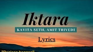 Iktara song by Ranjana Baggan  iktara song ranjanabagganmusic bollywoodsongs [upl. by Anialed]