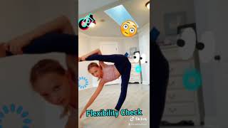 Lilly K Flexibility Check  Viral Tiktok Shorts [upl. by Auqinal]