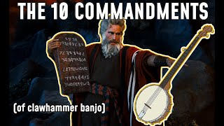 The 10 Commandments of Clawhammer Banjo How to Play Frailing for Beginners  Tips [upl. by Astri]