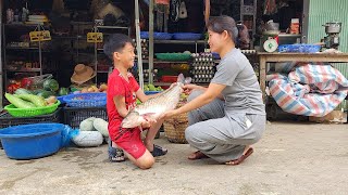 FULL VIDEO 15 days Bac sets traps to catch big fish harvests pumpkins beans and cucumbers [upl. by Maighdlin]