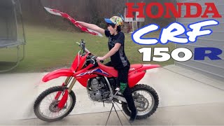 Riding 2022 Honda Crf150r [upl. by Ylrehs]