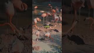 Flamingos amp ihre Farbe 🦩 Die überraschende Erklärung flamingo vogel shorts zoo [upl. by Eyks260]