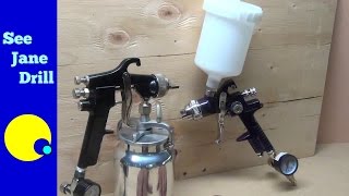 Beginner Tutorial How to Set Up and Use a Paint Spray Gun [upl. by Oneida]